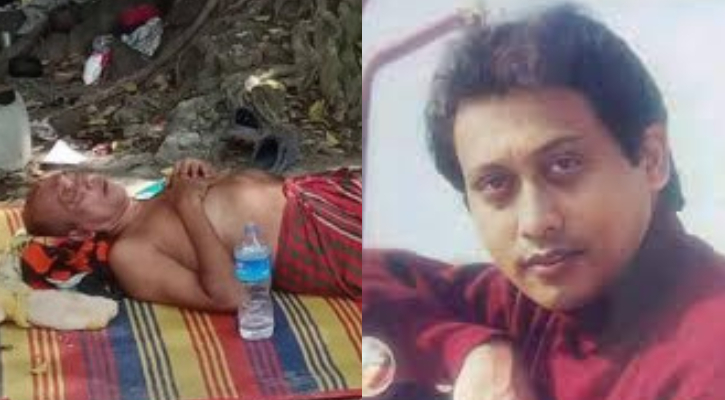 গাছের নিচে উদোম গায়ে অচেতন হয়ে পড়েছিলেন অসুস্থ সমু চৌধুরী